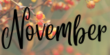November Banner